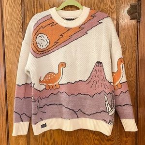 Aelfric Eden Cartoon Little Dinosaur Sweater